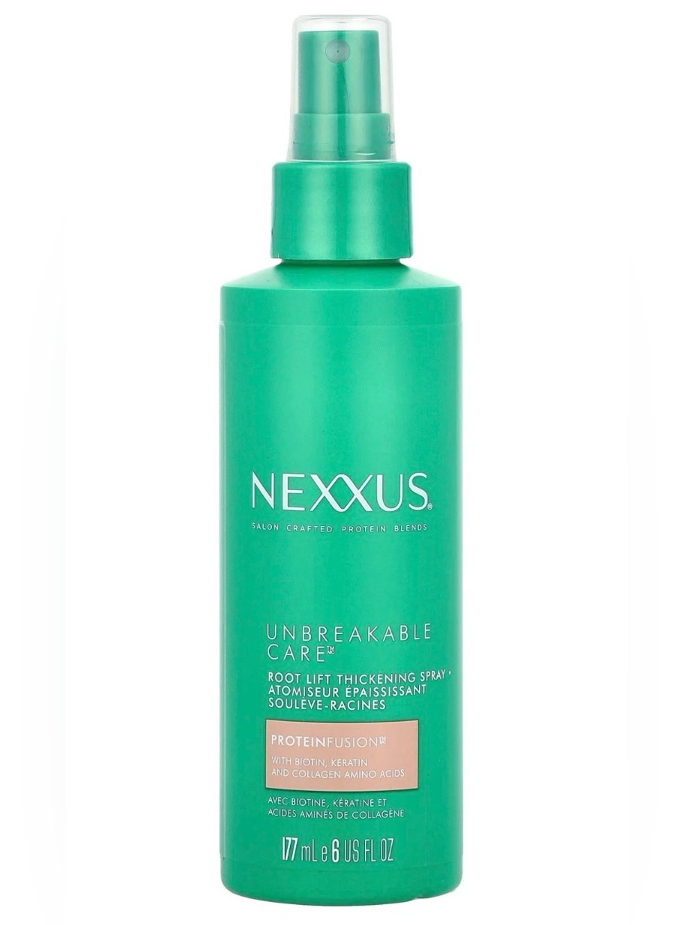 Nexxus Unbreakable Care Root Lift Thickening Spray - Green